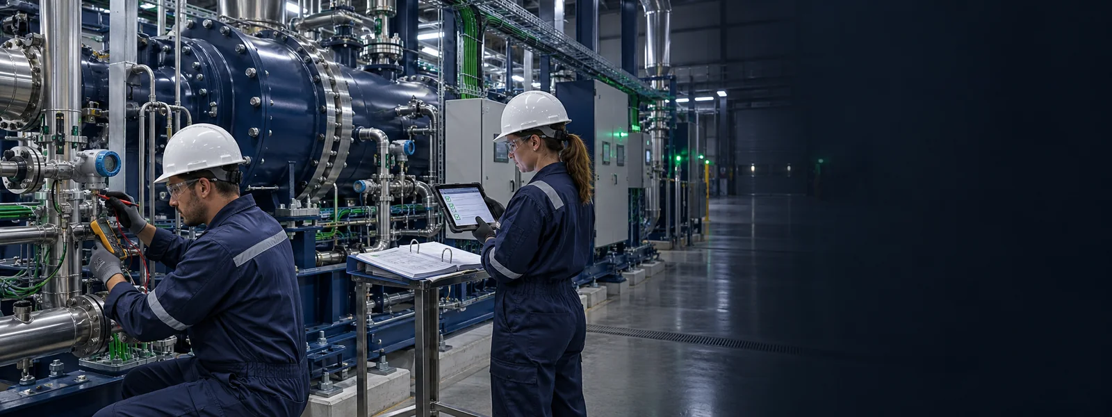 Equipment commissioning and documentation
